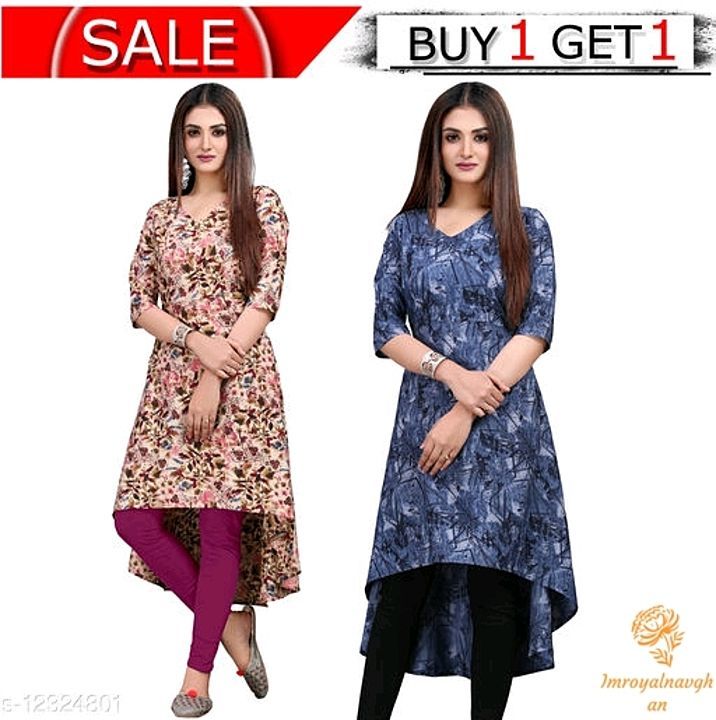 Kurti sale buy one get one uploaded by business on 1/17/2021