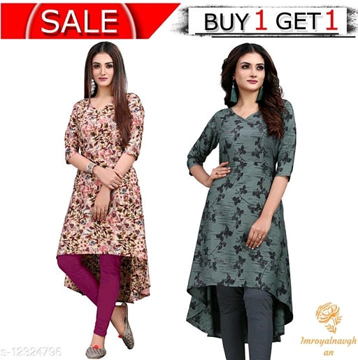 Kurti sale buy one get one uploaded by business on 1/17/2021