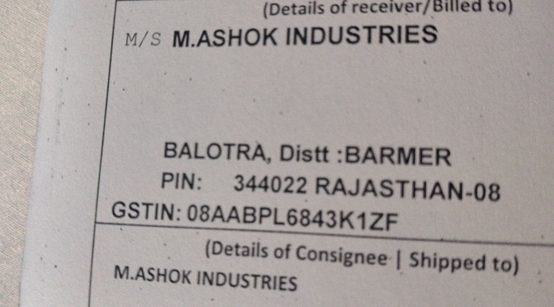 M ashok industries 
