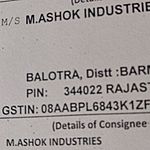 Business logo of M ashok industries 