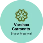 Business logo of Varshaa garments