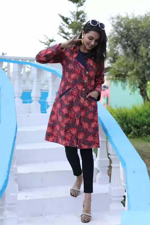🧏‍♀️New  Winter  collection  of Traditional   
(Bagru Hand Block Printed   long Jacket)             uploaded by business on 11/10/2022