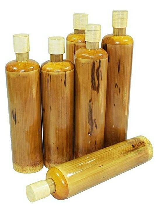 Bamboo water bottle uploaded by business on 1/17/2021