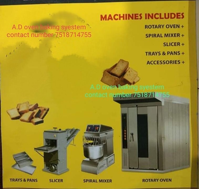 Post image Rotary rack oven contAct number 7518714755