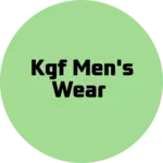 Business logo of Kgf men's wear