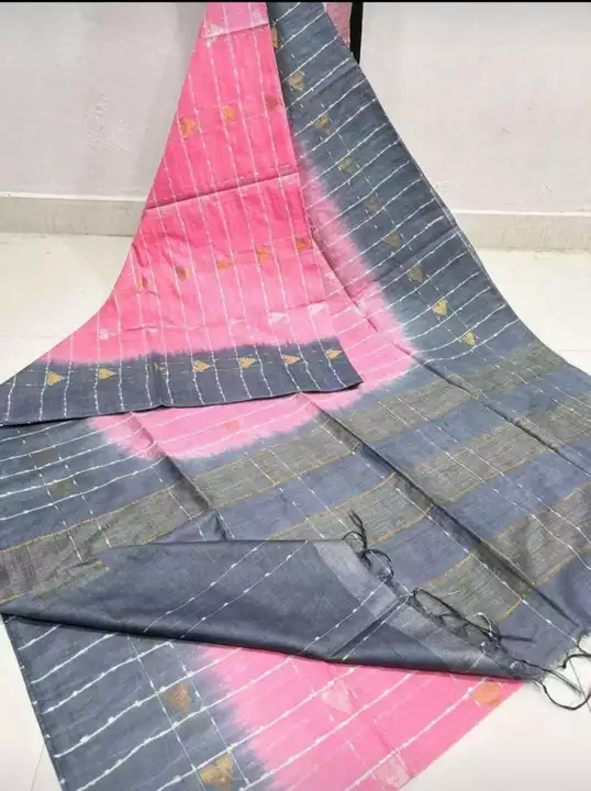Kota silk weaving tie dye saree uploaded by Saree manufacturer on 11/10/2022