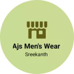 Business logo of Ajs men's wear