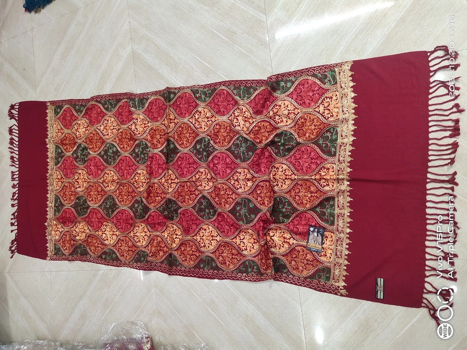 Pure Kashmiri Shawls uploaded by Piku textile on 11/11/2022