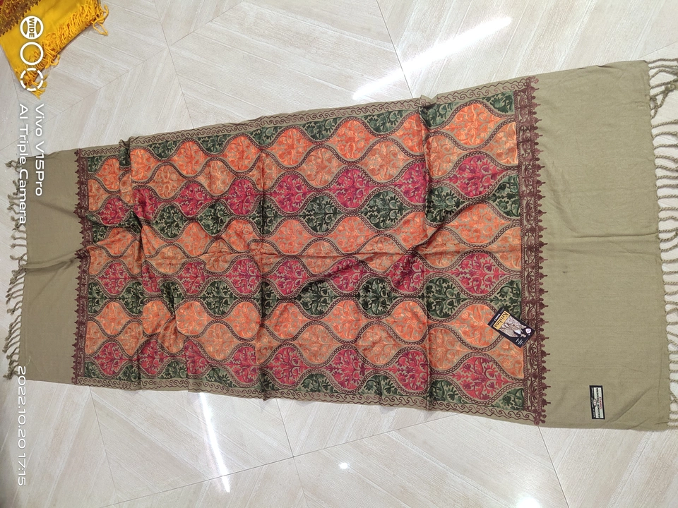 Pure Kashmiri Shawls uploaded by Piku textile on 11/11/2022