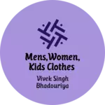 Business logo of Mens,women, kids clothes