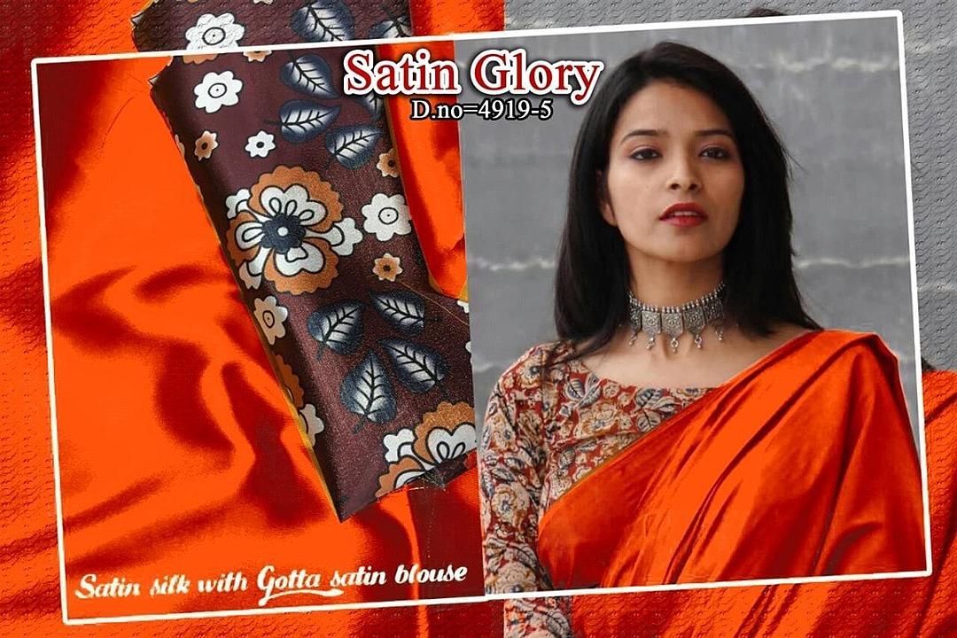 Satin Glory-Orange uploaded by Peria AppareL on 1/18/2021