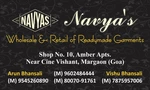 Business logo of Navya s based out of South Goa