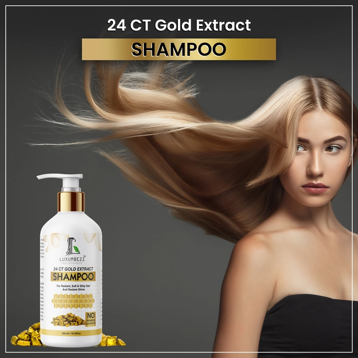 24K Gold shampoo 🌏🌱 uploaded by Luxumbezz  on 11/11/2022