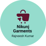 Business logo of Nikunj garments