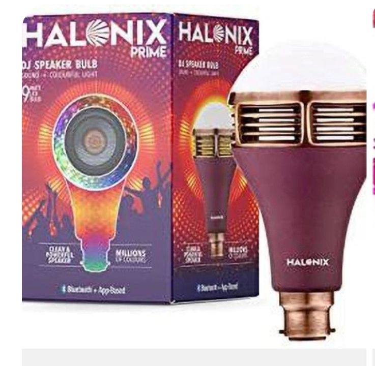 Post image I want 1-10 pieces of Halonix Bluetooth DJ bulb 9 watt at a total order value of 5000. Please send me price if you have this available.