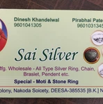 Business logo of Sai silver