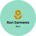 Business logo of Ravi garments