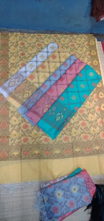 Fancy Banarasi cotton  uploaded by Banarasi silk nikah fabric on 11/12/2022