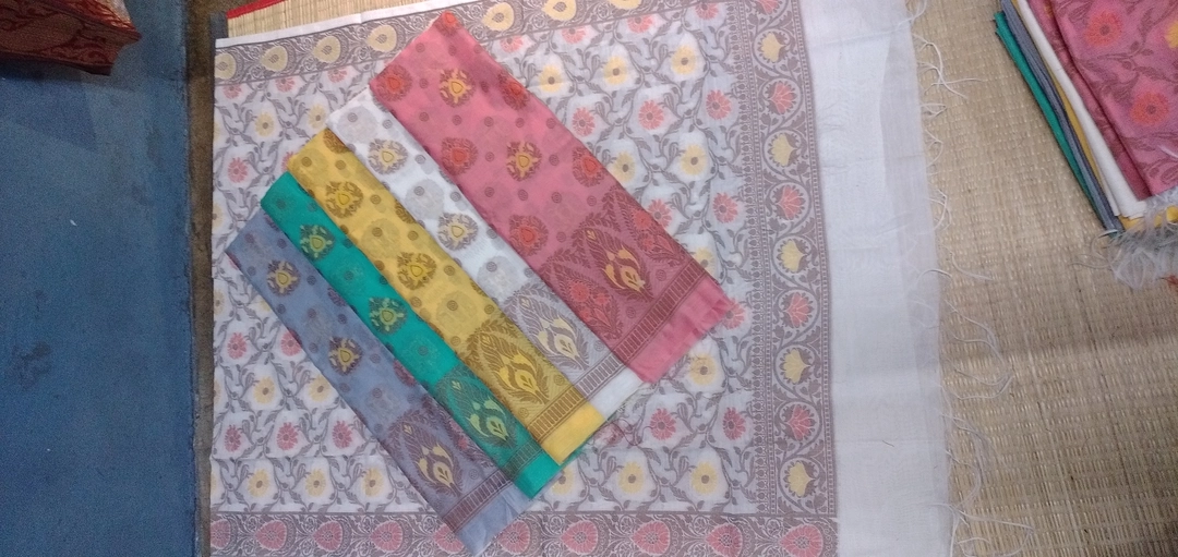  Banarasi cotton PV suit uploaded by Banarasi silk nikah fabric on 11/12/2022