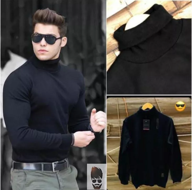 🌎🌎🌎

Zara

High neck

Sweaters 

Black and white

Size- M L XL 

*Price-  399 free shipping fix o uploaded by SN creations on 11/12/2022