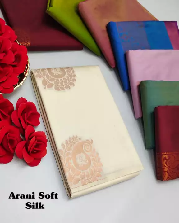 Aarani soft silk sarees  uploaded by SPA COLLECTIONS on 11/12/2022