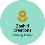 Business logo of Zaahid creations