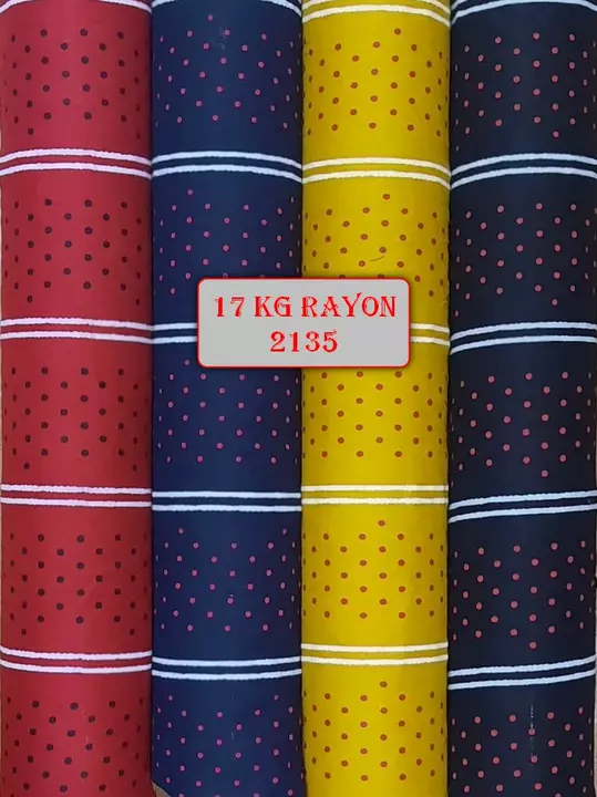 Rayon bada panna print  uploaded by R J Fabrics on 11/12/2022