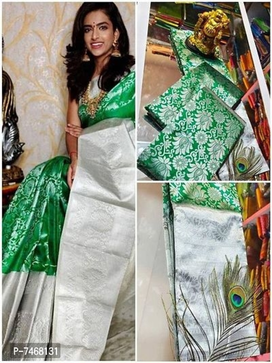 Kanchivaram silk saree uploaded by Varsha saree collection on 11/12/2022