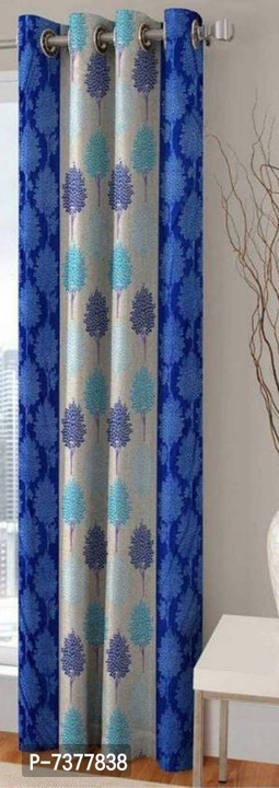 Stylish Fancy Polyester Eyelet Fitting Curtains Set Of 1

 Color:  Blue

 Fabric:  Polyester

 Type: uploaded by business on 11/12/2022