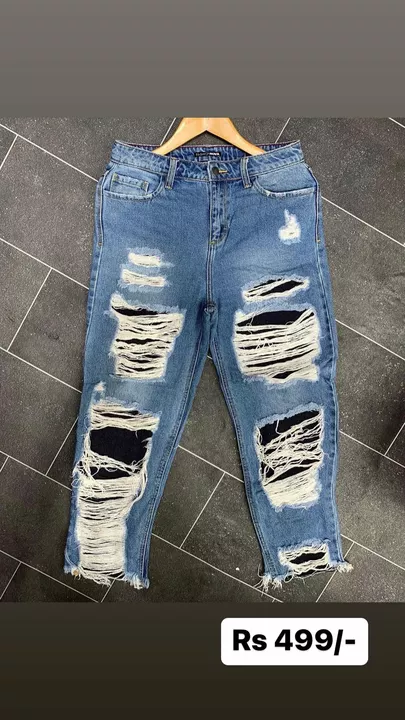 Torn Jeans uploaded by Trendy wear on 11/12/2022