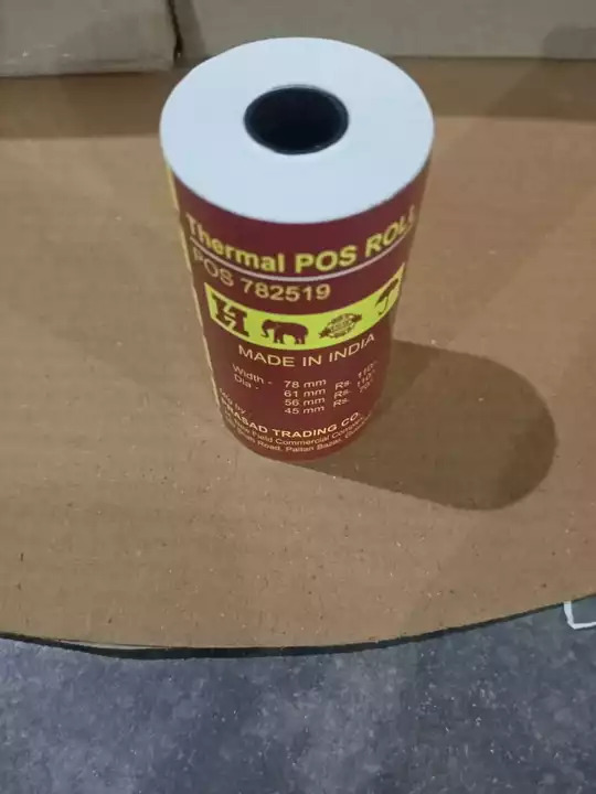 Thermal pos roll ( billing paper) 57*15 metre uploaded by business on 11/12/2022