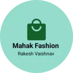 Business logo of Mahak fashion
