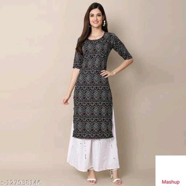 Catalog Name:*Aakarsha Sensational Kurtis* Fabric: Crepe uploaded by Home delivery all india on 11/12/2022