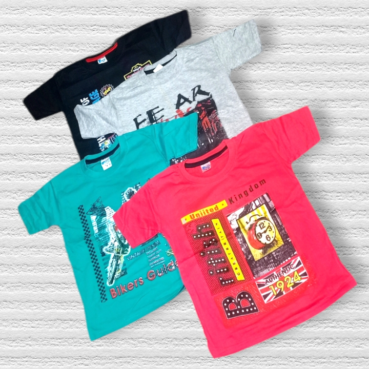 Tshirts for boys uploaded by Wholesale Bazaar on 11/12/2022