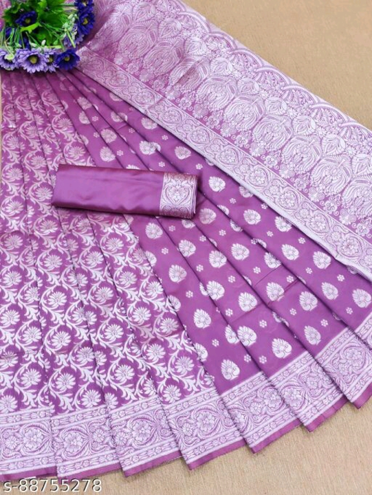  Banarasi silk saree uploaded by business on 11/12/2022