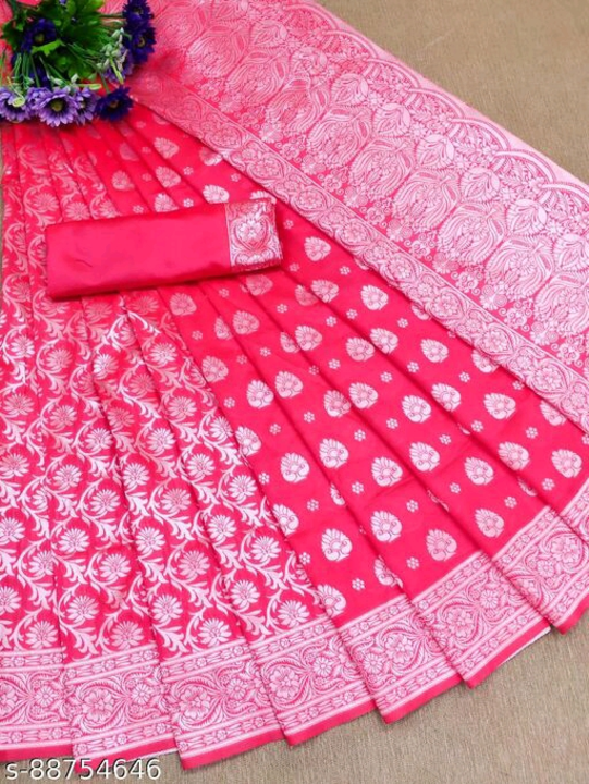  Banarasi silk saree uploaded by business on 11/12/2022