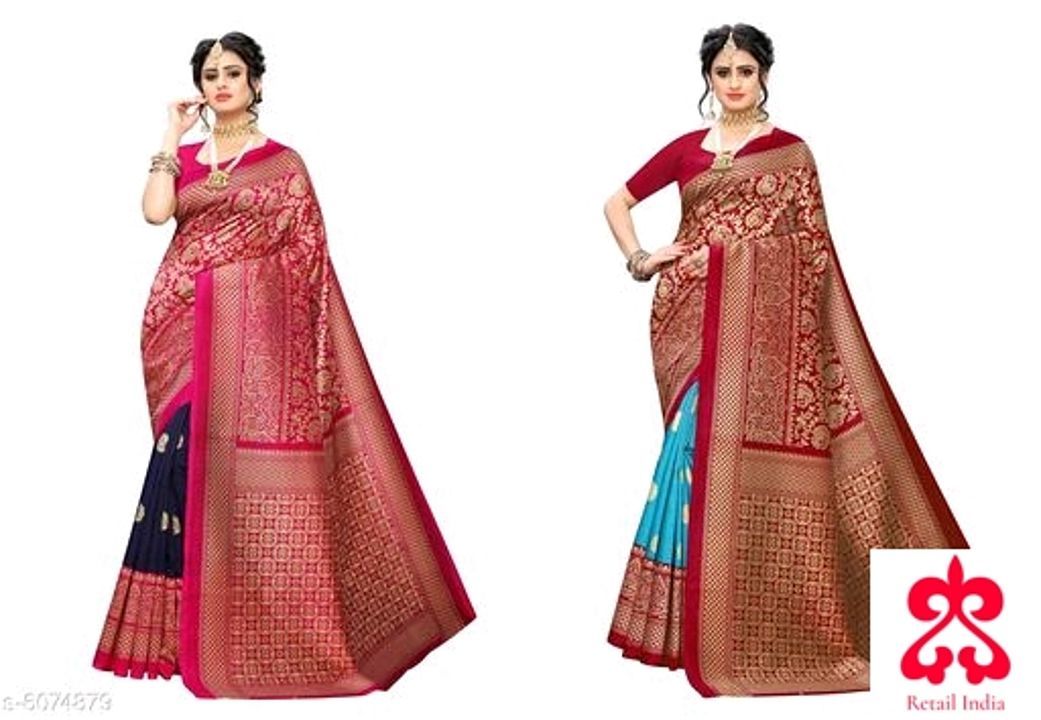 Silk saree uploaded by Retail India  on 1/18/2021