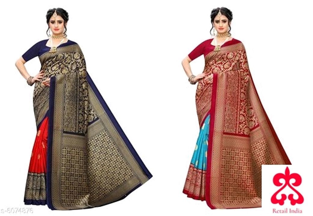 Product image with price: Rs. 599, ID: silk-saree-5f42f8d5