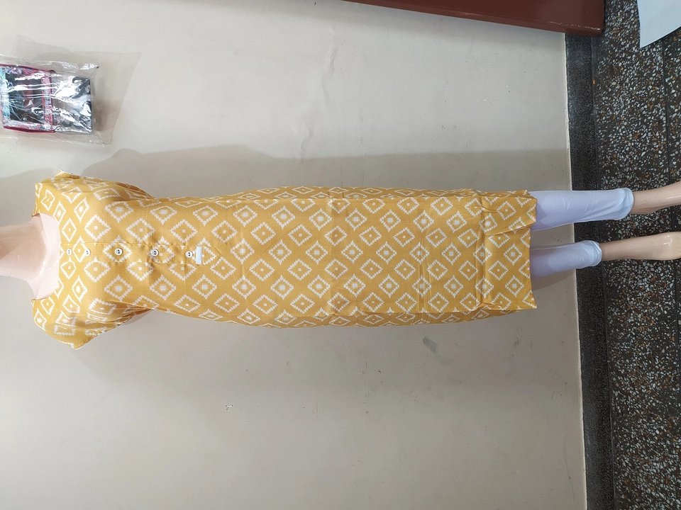 Light yellow kurti morya uploaded by S.R    wholesale  and  retail  suit on 11/13/2022