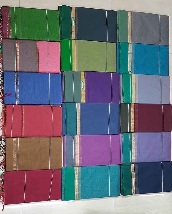 Fancy cotton sarees  uploaded by business on 1/18/2021