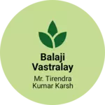 Business logo of Balaji vastralay