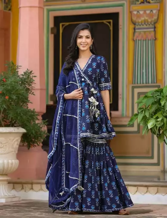 Sharara set uploaded by Jaipuri Fashion Point  on 11/13/2022