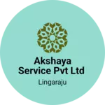 Business logo of Akshaya Service Pvt Ltd