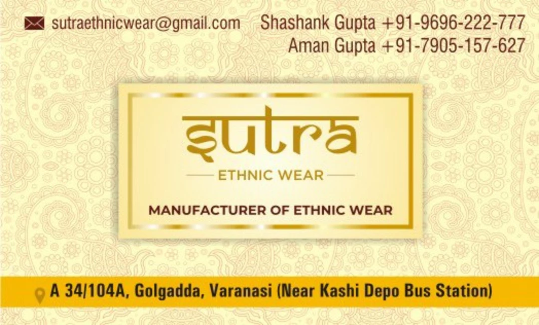 Post image Sutra ethnic wear  has updated their profile picture.