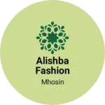 Business logo of Alishba fashion