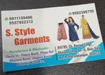 Business logo of S. Style garments