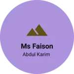 Business logo of Ms Faison
