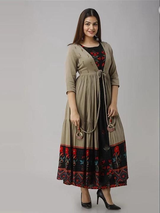 Post image 👗👗A NEW LAUNCH👗👗  *BEAUTIFUL HEAVY . COTTON    *

AAA+ PREMIUM HEAVY FABRIC COTTON ANARKALI KURTI  WITH SHRUG 
⭐work.HAND WORK
⭐FABRIC HEAVY COTTON KURTI WITH SHRUG 
⭐Available Size:M/38, L/40, xl/42 xxl 44
 
🤩RATE: 1150/- FREE SHIPPING

⭐Same Day Dispatch✈️