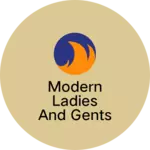 Business logo of Modern ladies and gents garment