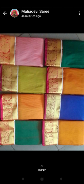 Half and half silk saree uploaded by business on 11/13/2022